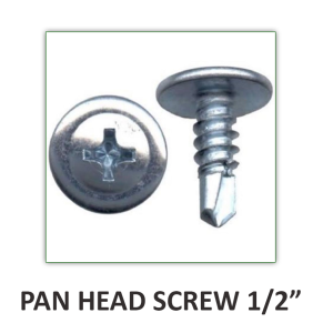 Pan Head Screw 1/2"