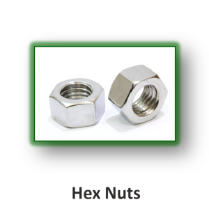 Hex Nuts 1/4" or Hex Nuts 3/8"