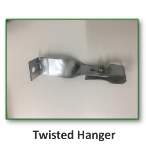 Twisted Hanger or Hanger system for T-Runners