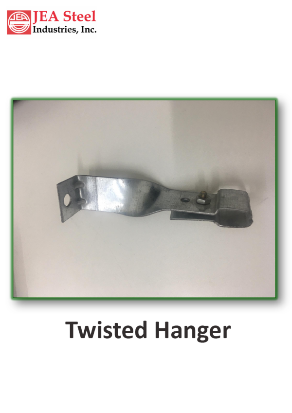 Twisted Hanger or Hanger system for T-Runners