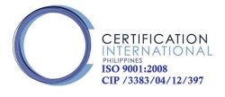 ISO Certification JEA Steel Industries, Inc.